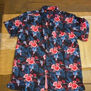 Etro Kids Floral Button Down Shirt - Black, Red, Blue